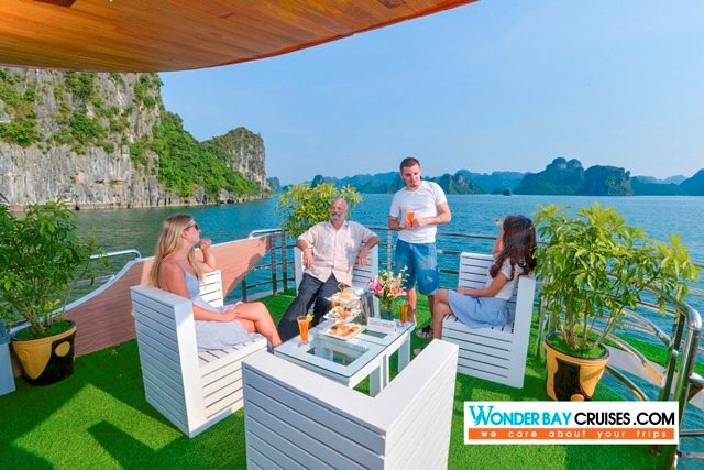 Halong Bay Luxury 1 Day Tour - Wonder Bay Cruise