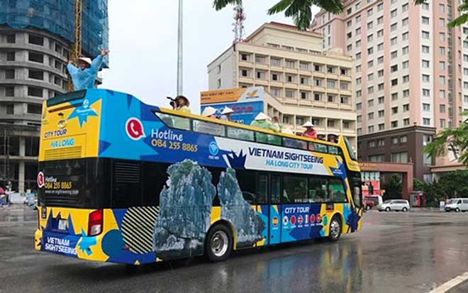 Ha Long to launch open-top tour buses – Halong city tour